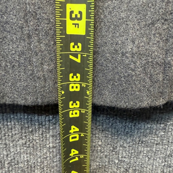 a.n.a Peacoat Women Medium Gray Wool Blend Double Breasted Belt - Picture 11 of 11